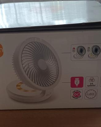 Ventilatore da tavolo.