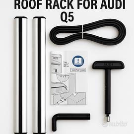 Portapacchi originale Audi Q5 - completo