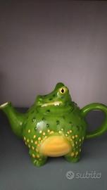 Teiera a forma di coccodrillo