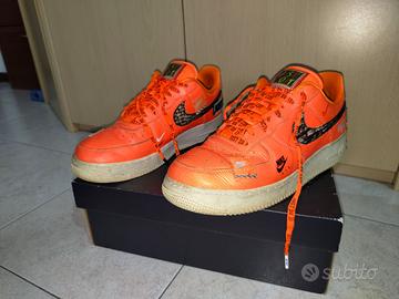 Nike Air Force 1 Just Do It Orange
