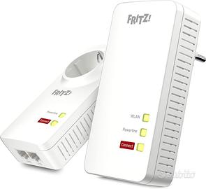 FRITZ!Box 1260E Set Powerline Extender con WiFi