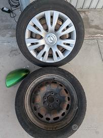 2 cerchi ferro Mazda 2 - 15 pollici - 15x6J