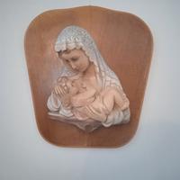 Madonnina con Gesù  bambino vintage