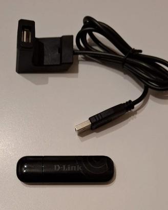 Adattatore USB Wi-Fi Mini DWA-140 - D-Link
