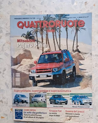 Quattroruote N 528 OTTOBRE 1999 Prova Honda S 2000