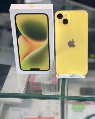 iPhone 14 128GB Giallo-Batteria 96% Originale