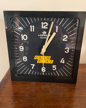 Orologio parete lorenz marcato olio FIAT