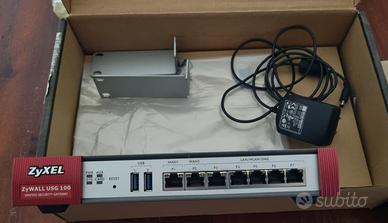 ZYXEL ZyWall USG 100 Unified Security Gateway FIRE