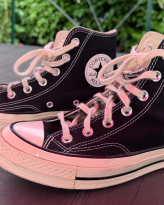 Converse alte n.39 - nero unisex