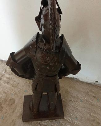 Cavaliere Armatura medioevale in Ferro 55 cm..