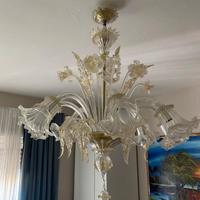 Lampadari vetro Murano  6 e 8 luci – Vintage ...