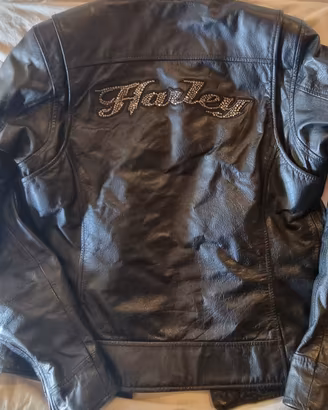 GIACCA MOTO HARLEY-DAVIDSON IN VERA PELLE