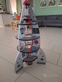 hape Razzo stazione spaziale di legno gioco 