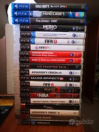 Giochi per Playstation 3 e 4 PS3 PS4