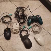 Vecchi mouse e Joypad.