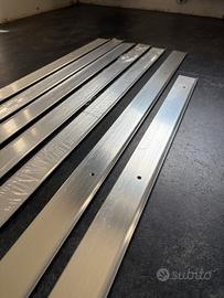 Battiscopa Alluminio Spazzolato BTBS 60