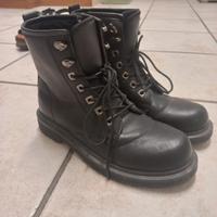 anfibi leggeri neri n.39 con cerniera laterale