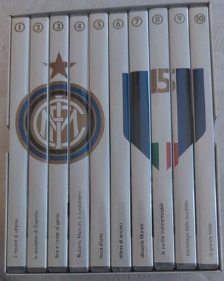Raccolta 10 DVD Inter Campione d'Italia 2006/07