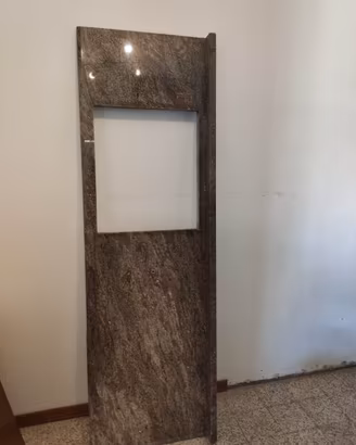 Piano cucina marmo 195x60 venato