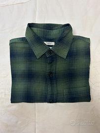 Camicia a quadri verde Gap