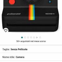 Polaroid Now+Gen 2 Fotocamera istantanea Nera + 32