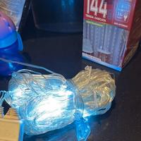 Luci natalizie da interno a cascata