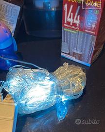 Luci natalizie da interno a cascata