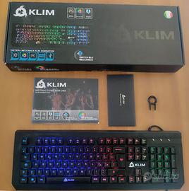 Tastiera meccanica gaming RGB Klim Domination ITA