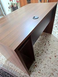 Scrivania legno noce 115x65