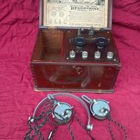 radio galena vintage UK no balilla