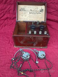 radio galena vintage UK no balilla