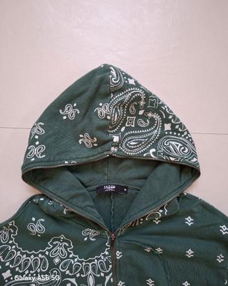 JADED - Felpa zip con cappuccio
