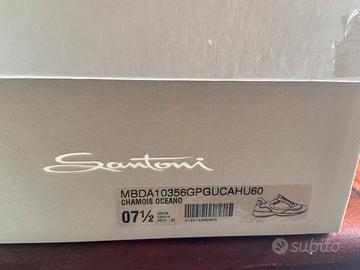 Santoni Sneakers Uomo Chamois
