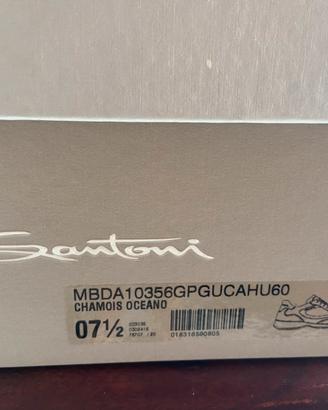 Santoni Sneakers Uomo Chamois