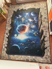 tappeto spazio pianeti 230x162 cm.