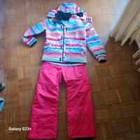 giacca e pantaloni salopette bambina 