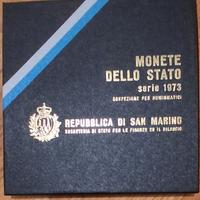 Monete dello Stato 1973 Repubblica di San Marino 