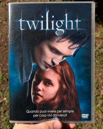 DVD Twilight autografato da Robert Pattinson