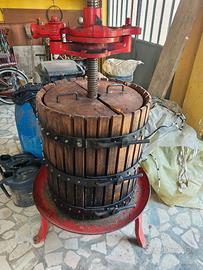 torchio a vite manuale con leva