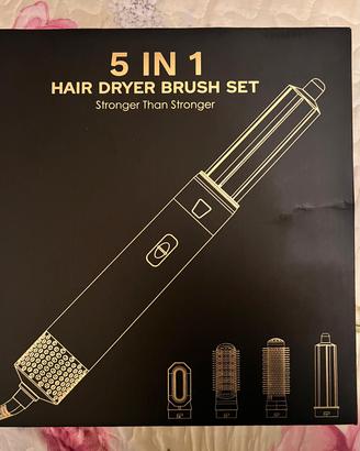 Phon Styler Spazzola Asciugacapelli 5in1 NUOVO 