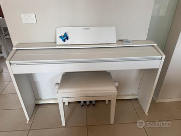 Pianoforte bianco Casio mod. Privia PX 870