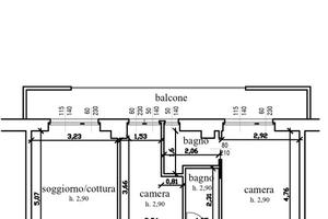 Trilocale 2 bagni metro Gambara-De angeli