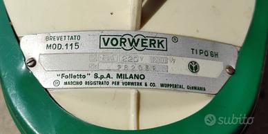 Folletto mod. 115 - aspirapolvere originale