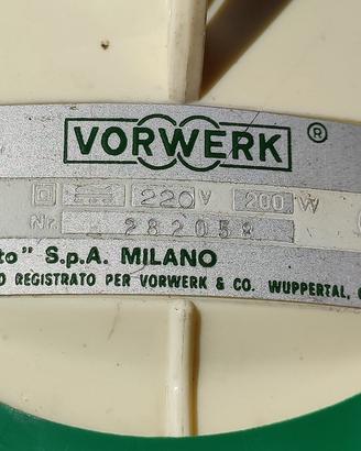 Folletto mod. 115 - aspirapolvere originale