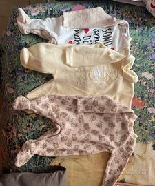 Tutine ciniglia neonato 1/3 mesi