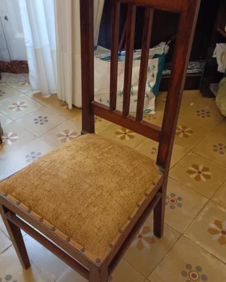 Sedie stile liberty