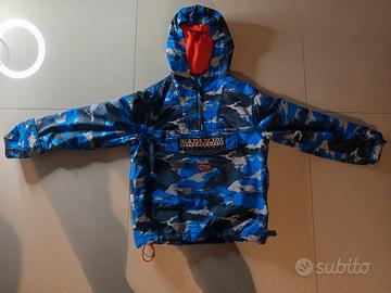Giubbotto Napapijry Rainfoster blu taglia 140