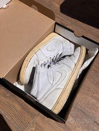 Air Jordan 1 Mid Bianche