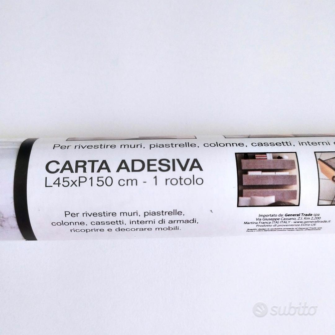 Carta adesiva effetto marmo in PVC - Arredamento e Casalinghi In vendita a  Modena