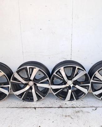 9678396777 SET CERCHI IN LEGA R17 PEUGEOT 3008 (P8
